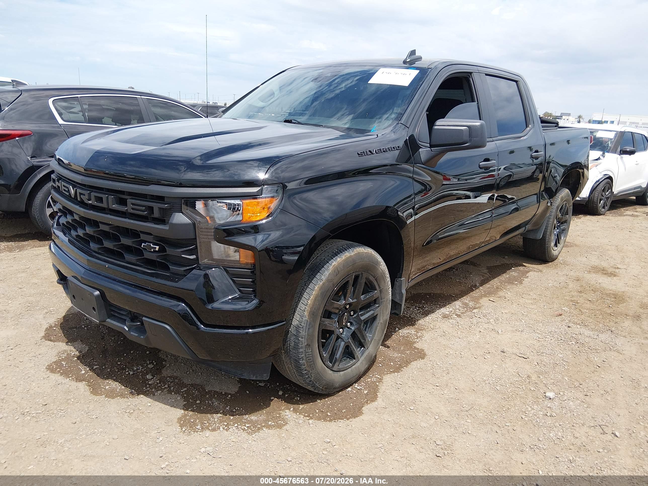 2024 CHEVROLET SILVERADO 1500 2WD  SHORT BED CUSTOM — I2