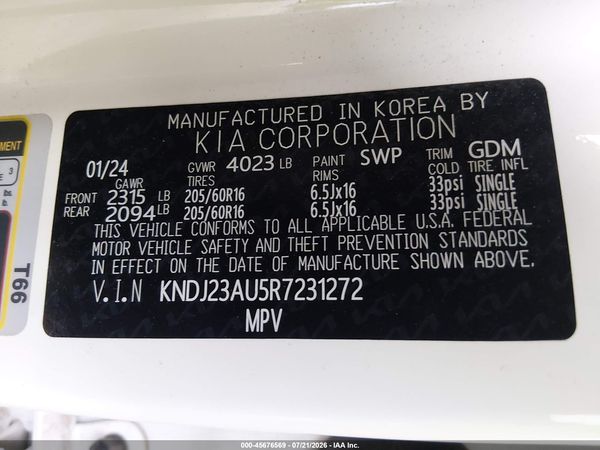 2024 KIA SOUL LX