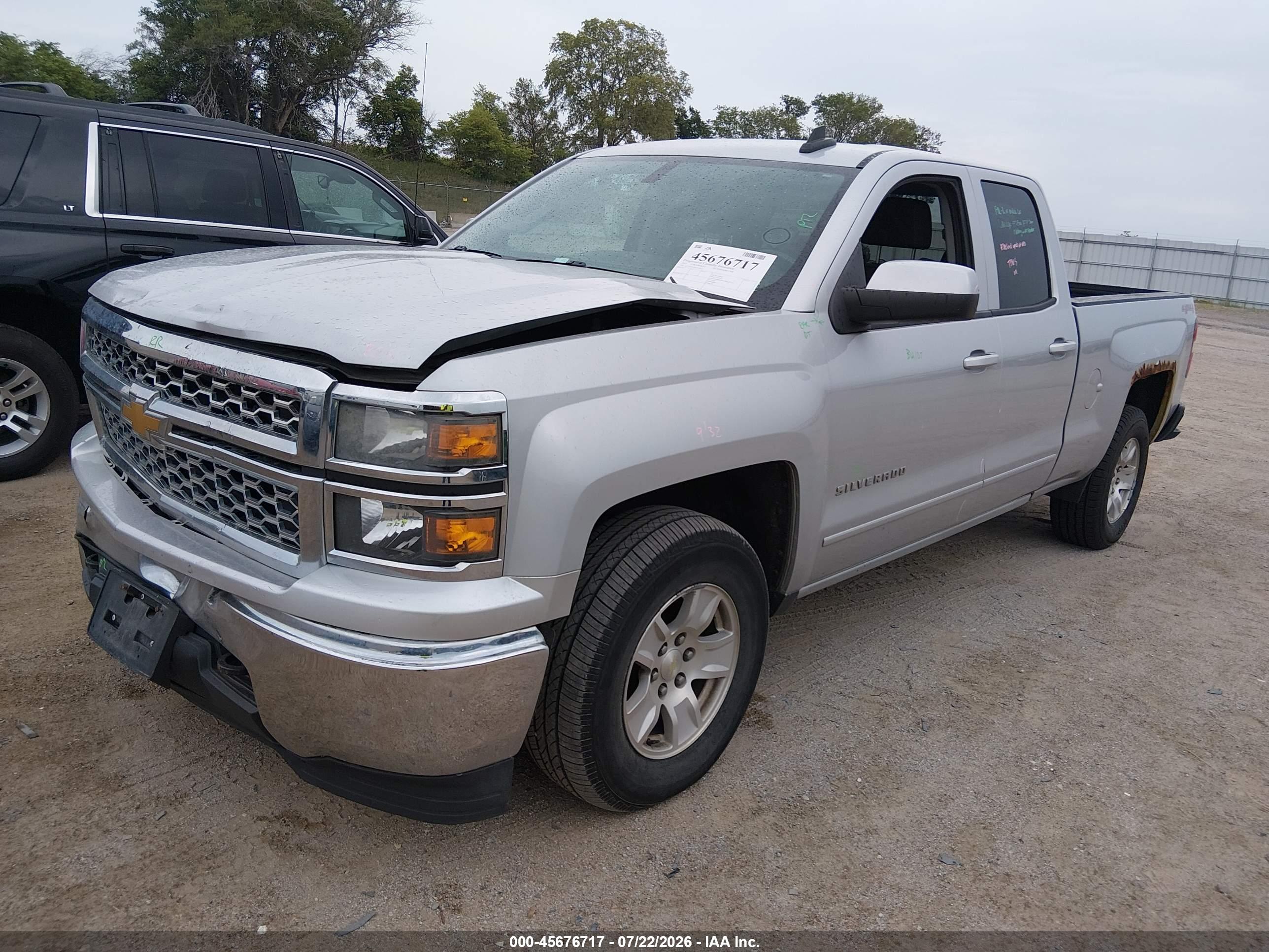 2015 CHEVROLET SILVERADO 1500 LT — I2