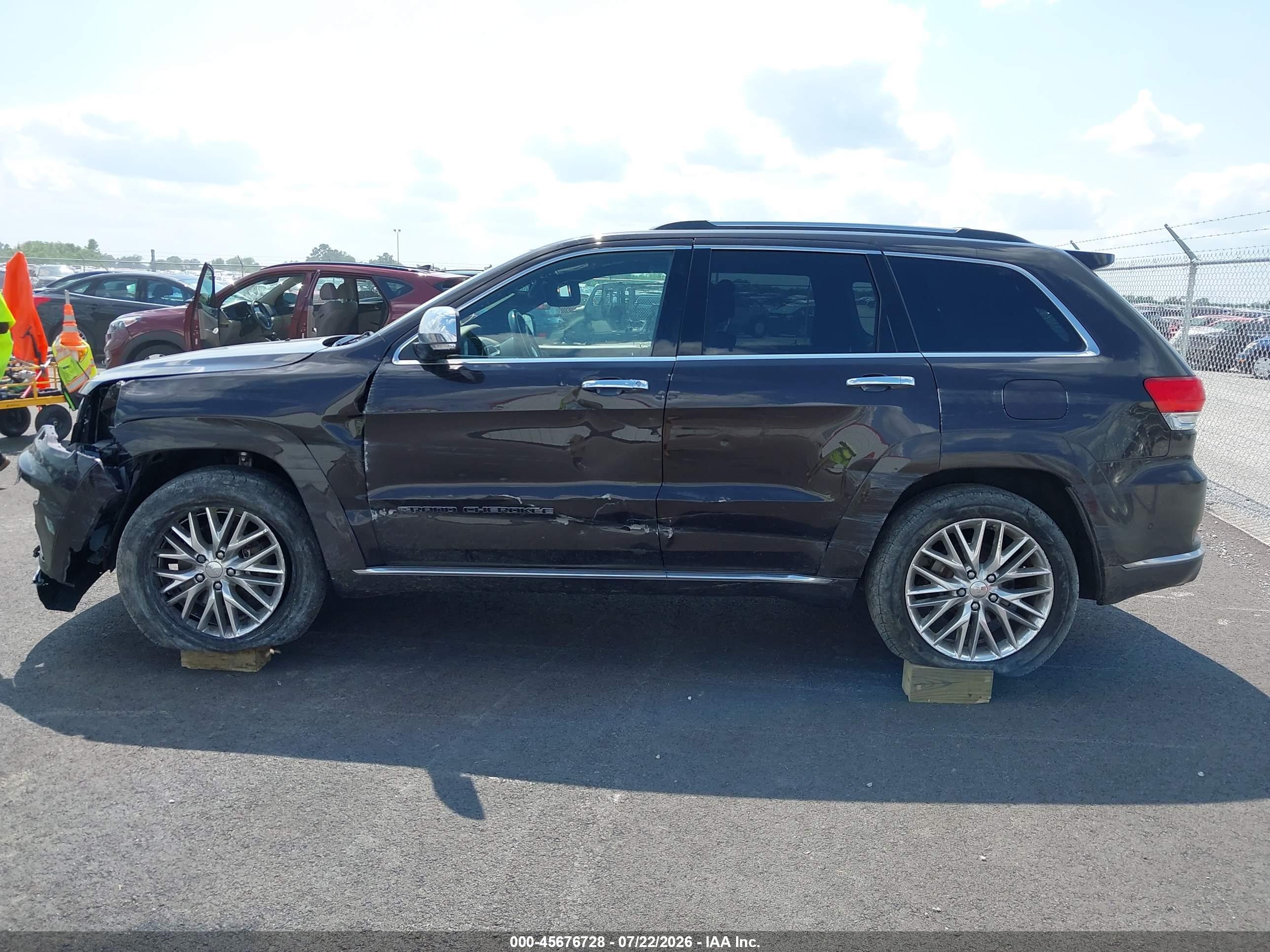 2017 JEEP GRAND CHEROKEE SUMMIT