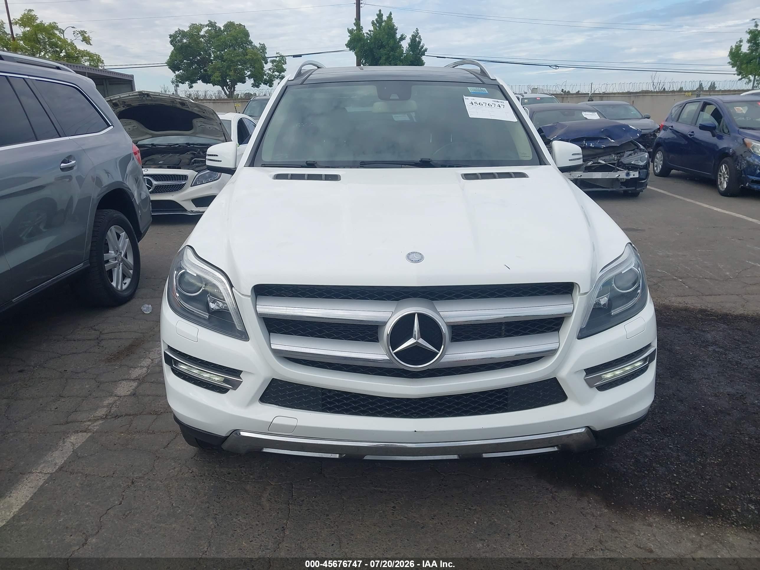 2016 MERCEDES-BENZ GL 450 4MATIC