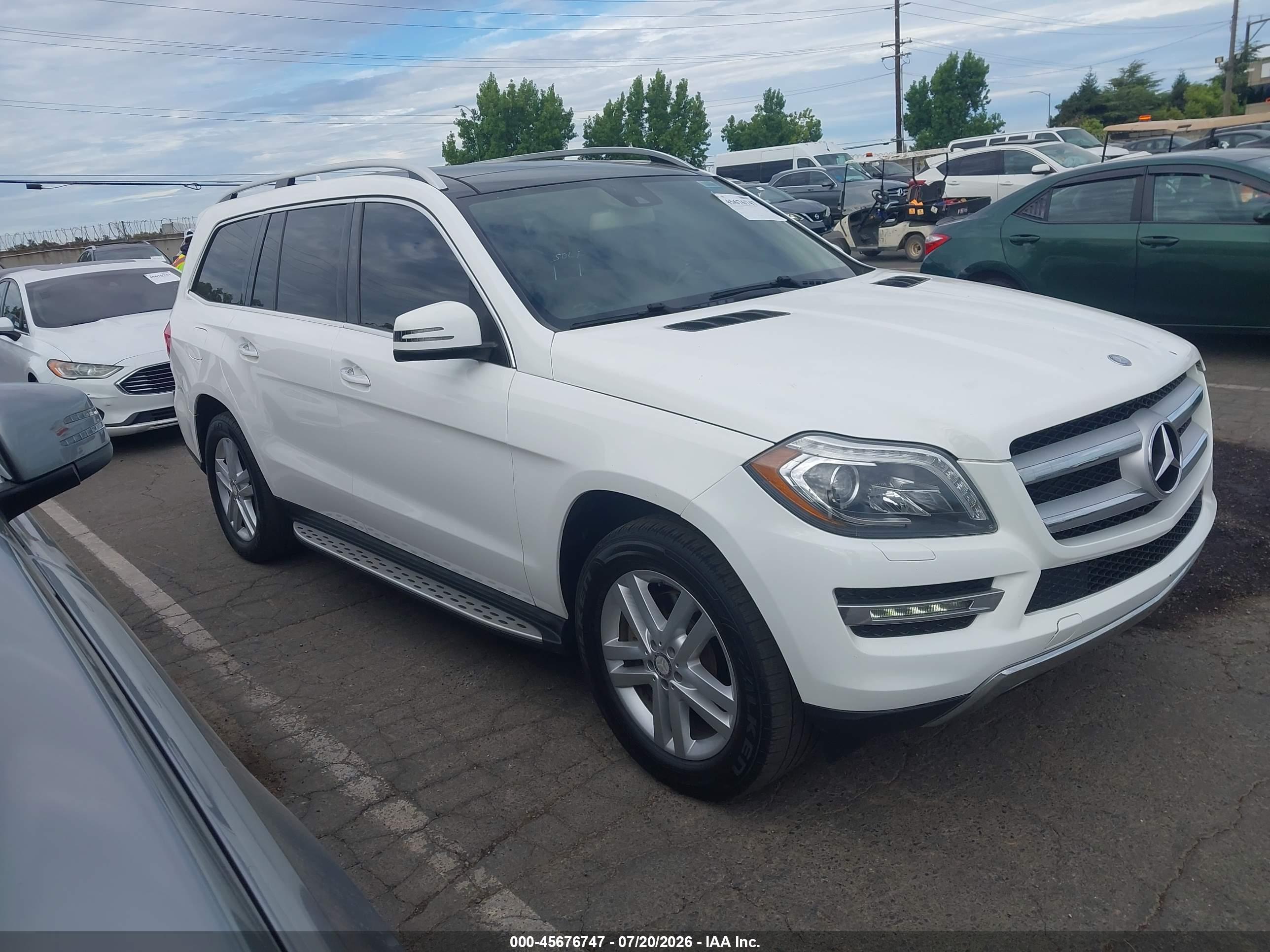 2016 MERCEDES-BENZ GL 450 4MATIC