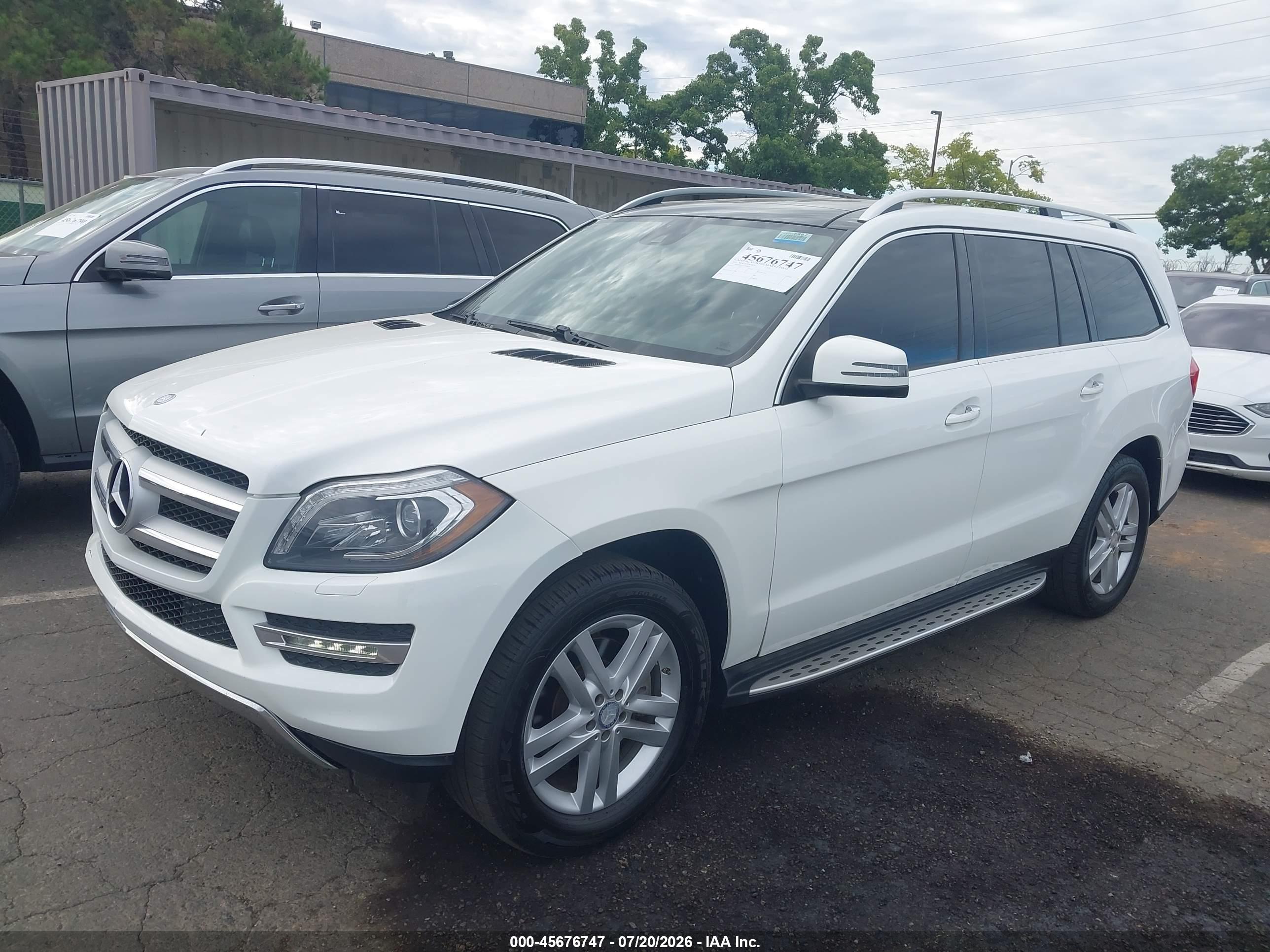 2016 MERCEDES-BENZ GL 450 4MATIC