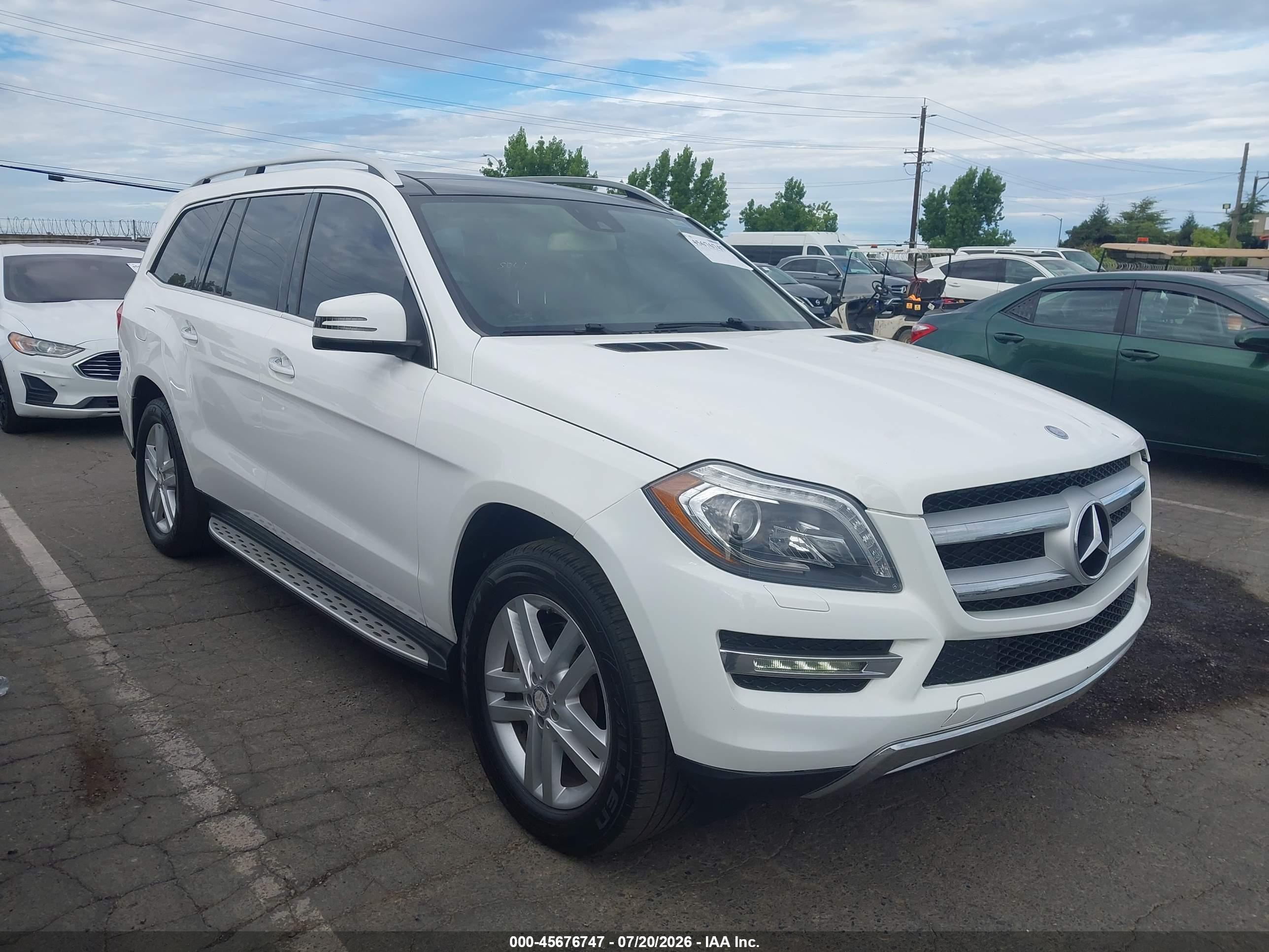 2016 MERCEDES-BENZ GL 450 4MATIC
