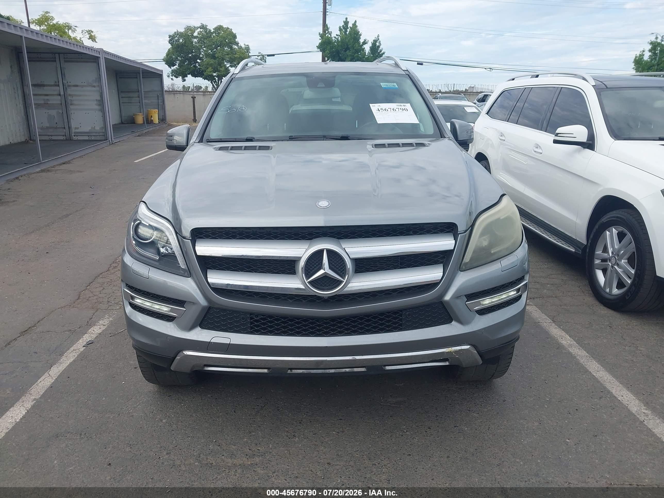 2015 MERCEDES-BENZ GL 450 4MATIC