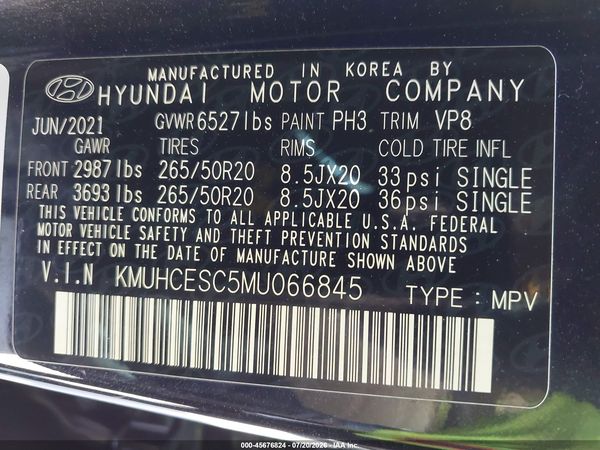 2021 GENESIS GV80 3.5T AWD ADVANCED