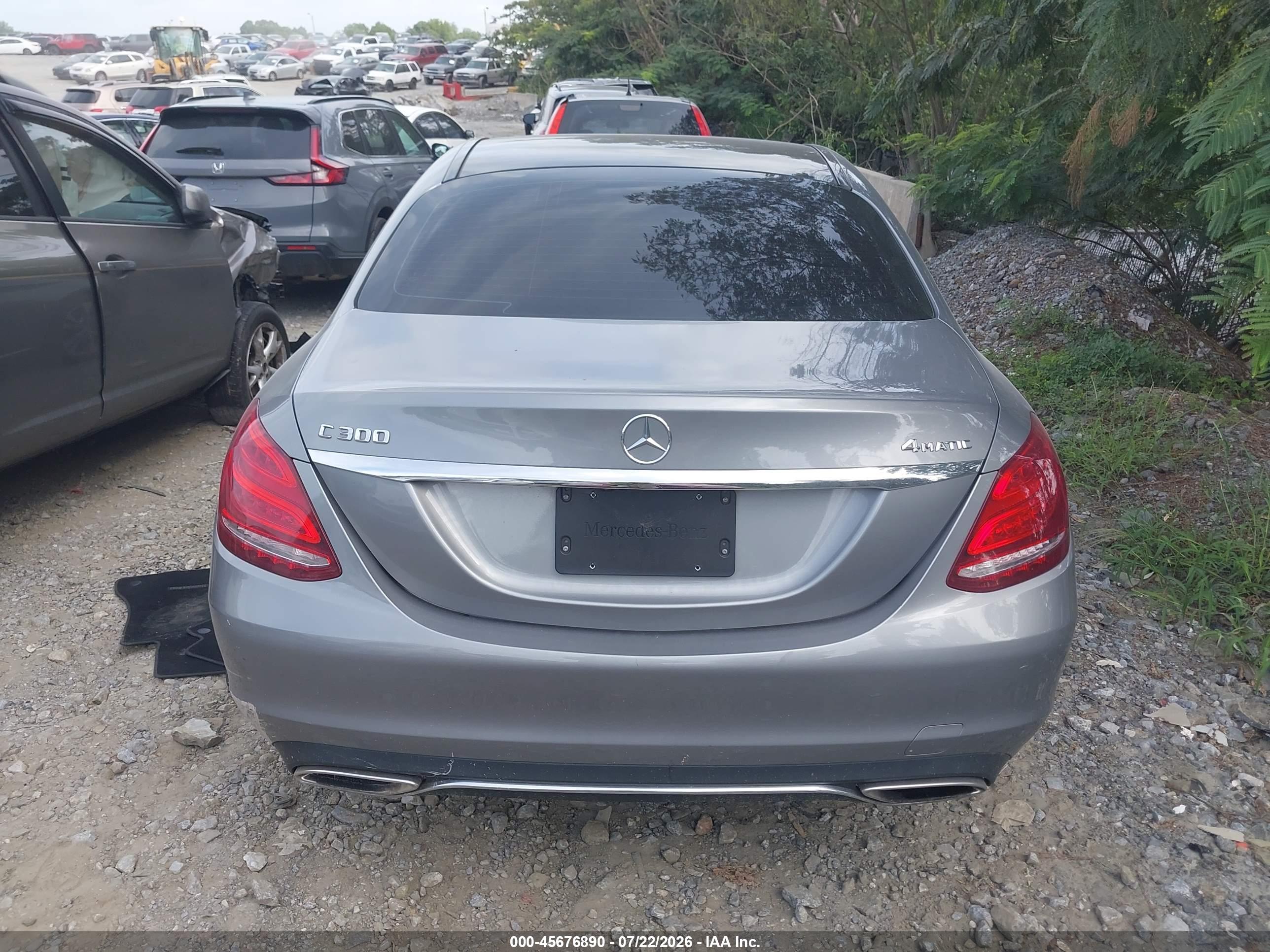 2015 MERCEDES-BENZ C 300 4MATIC