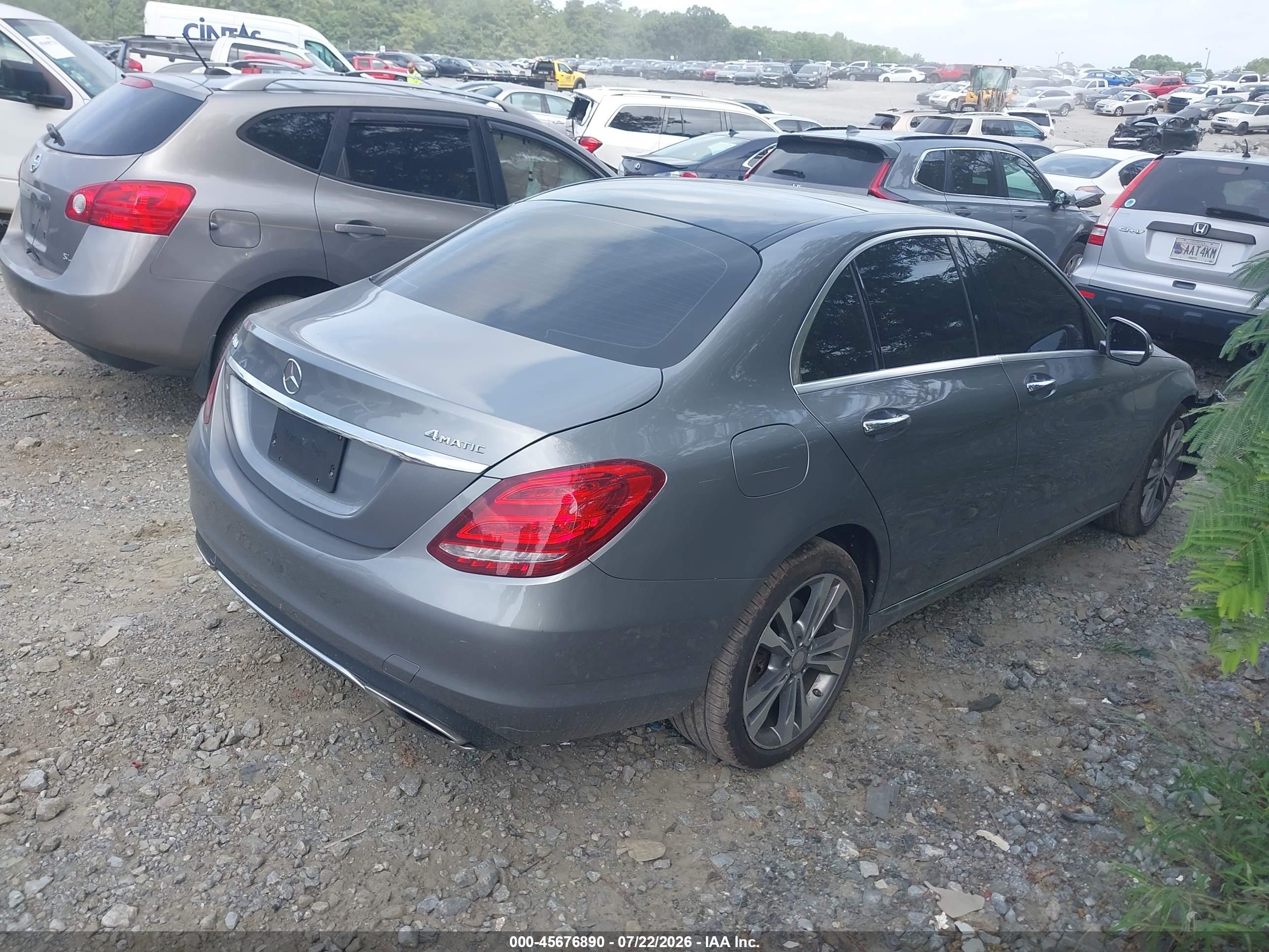 2015 MERCEDES-BENZ C 300 4MATIC