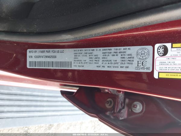 2021 RAM 1500 LIMITED LONGHORN