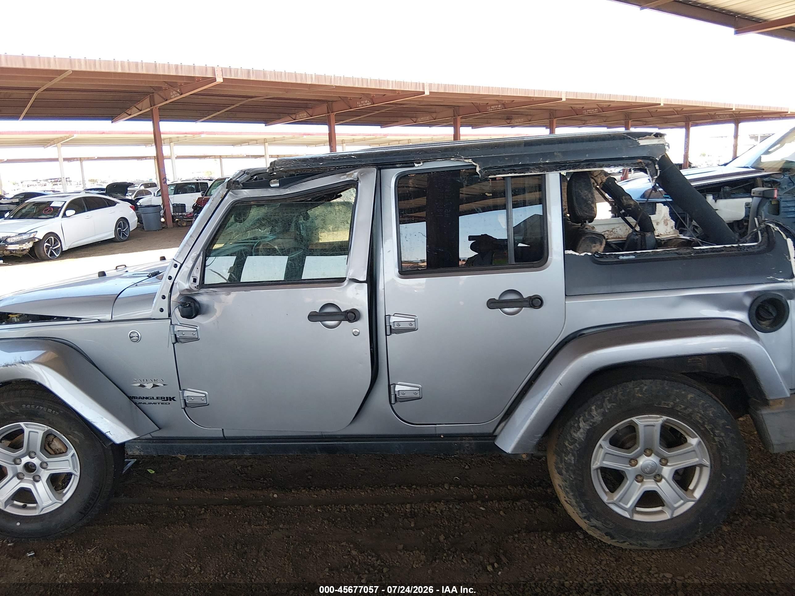2018 JEEP WRANGLER JK UNLIMITED SAHARA 4X4