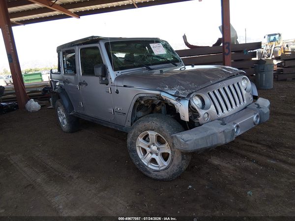 2018 JEEP WRANGLER JK UNLIMITED SAHARA 4X4