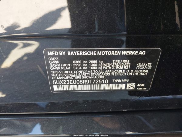 2024 BMW X5 XDRIVE40I