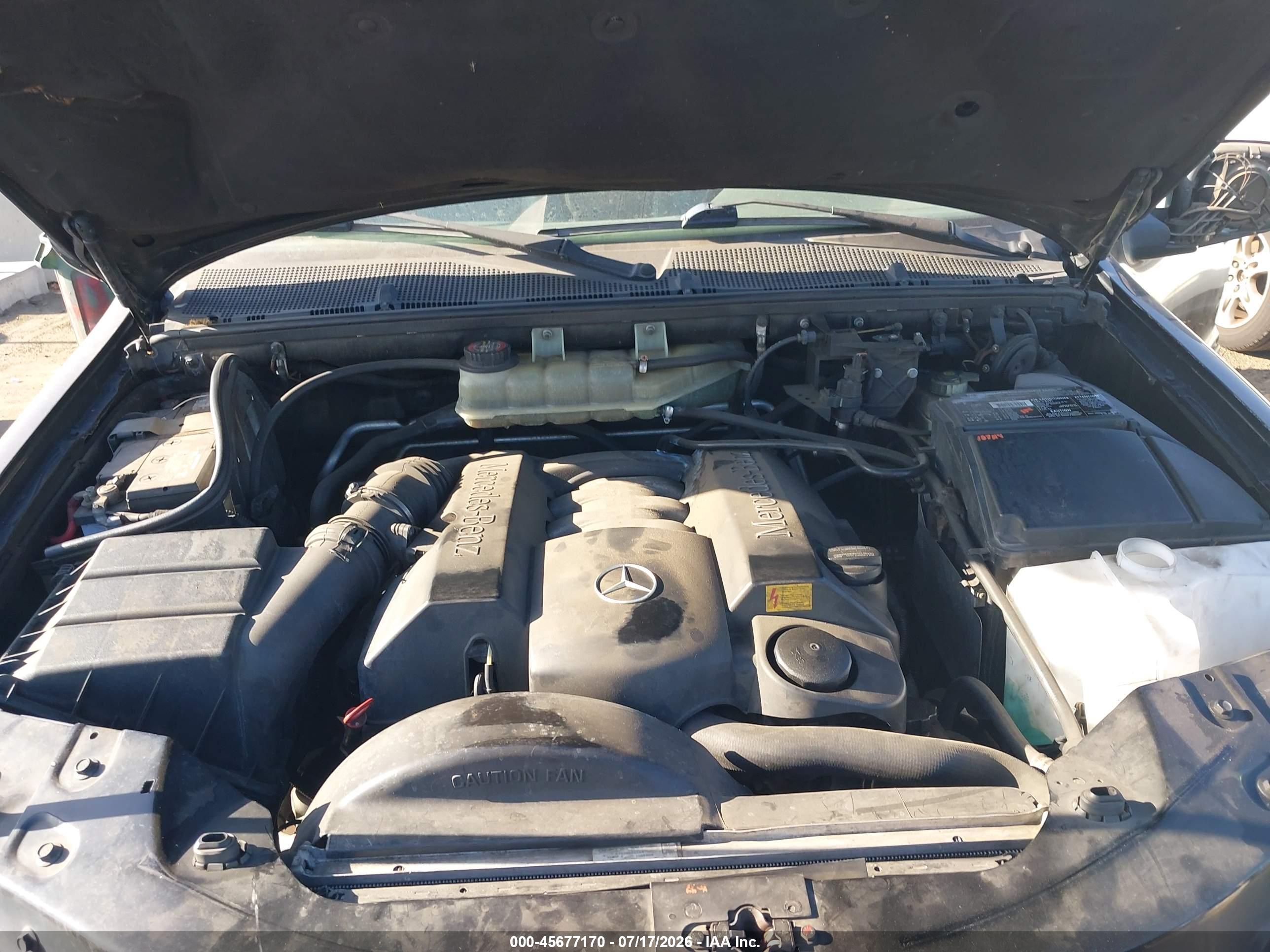 2000 MERCEDES-BENZ ML 320 ML320