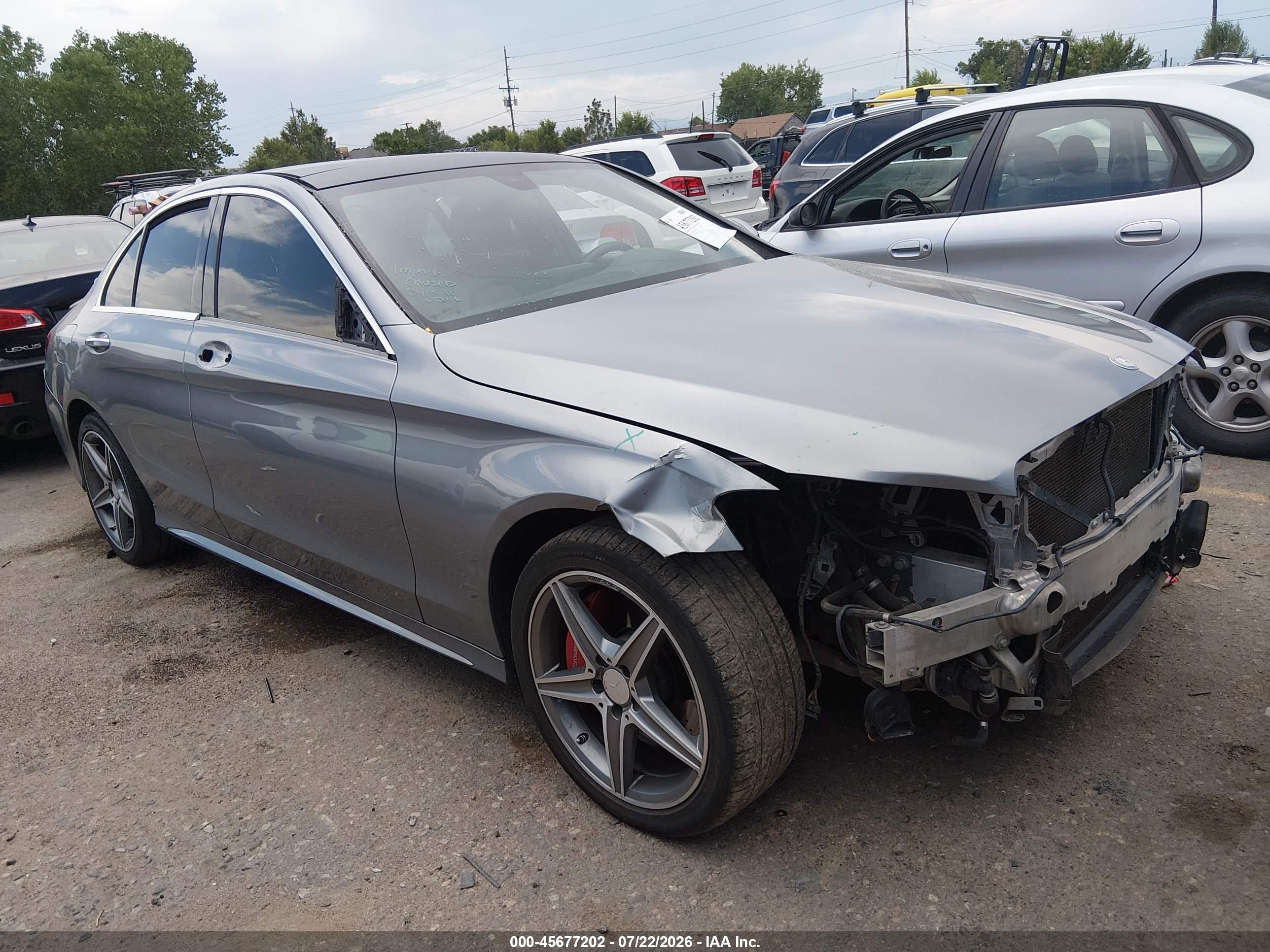 2015 MERCEDES-BENZ C 400 4MATIC