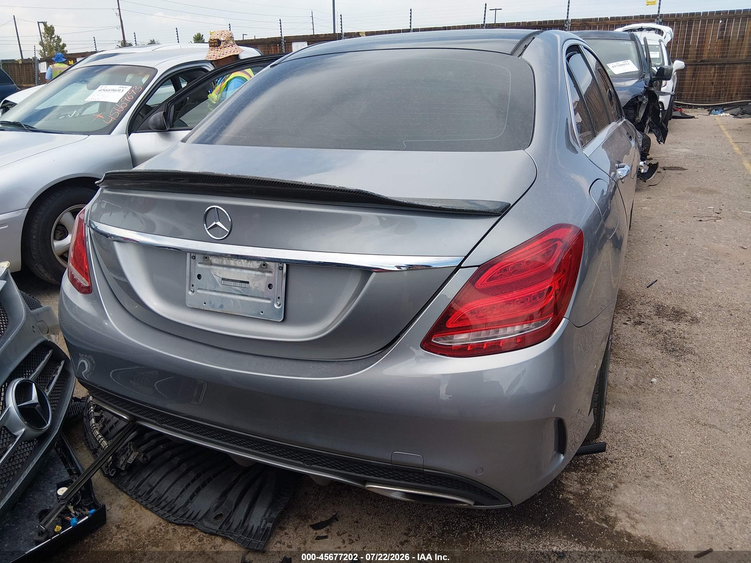 2015 MERCEDES-BENZ C 400 4MATIC