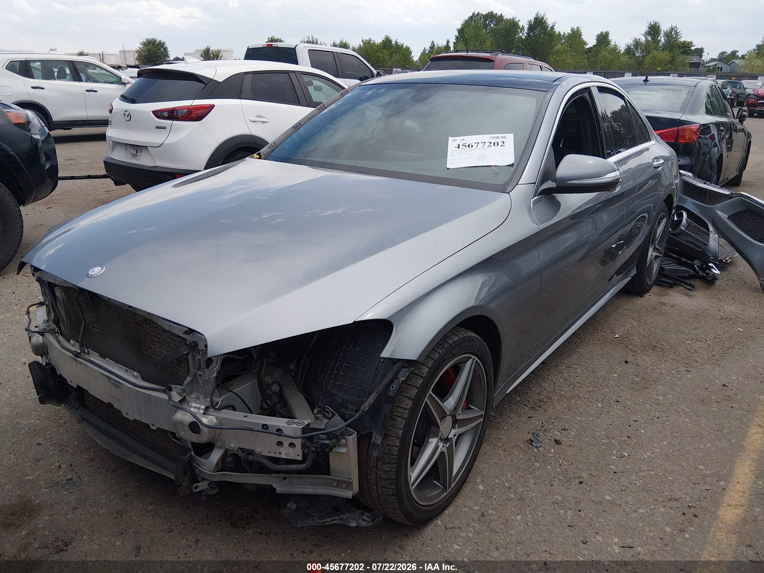 2015 MERCEDES-BENZ C 400 4MATIC
