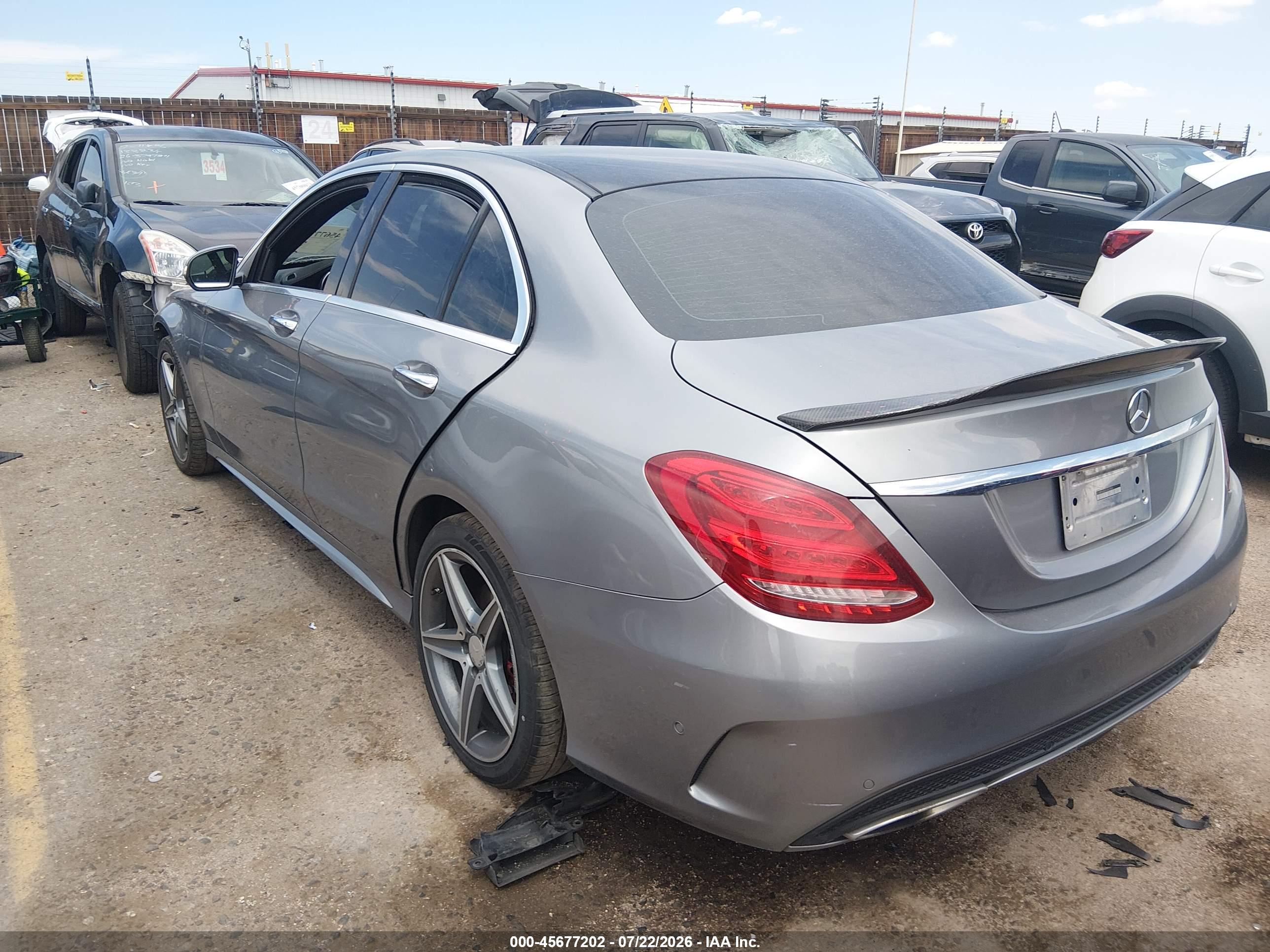 2015 MERCEDES-BENZ C 400 4MATIC