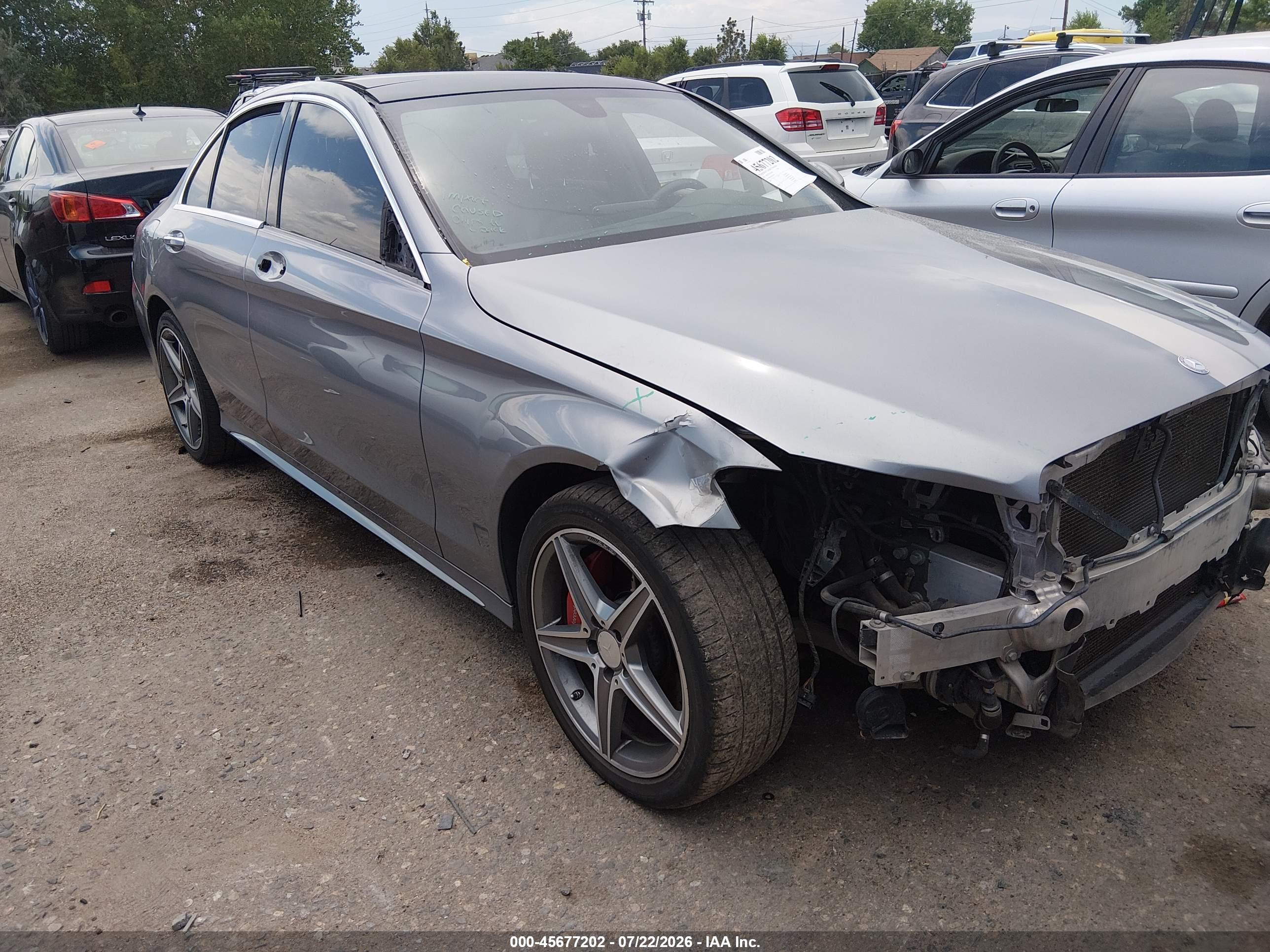 2015 MERCEDES-BENZ C 400 4MATIC