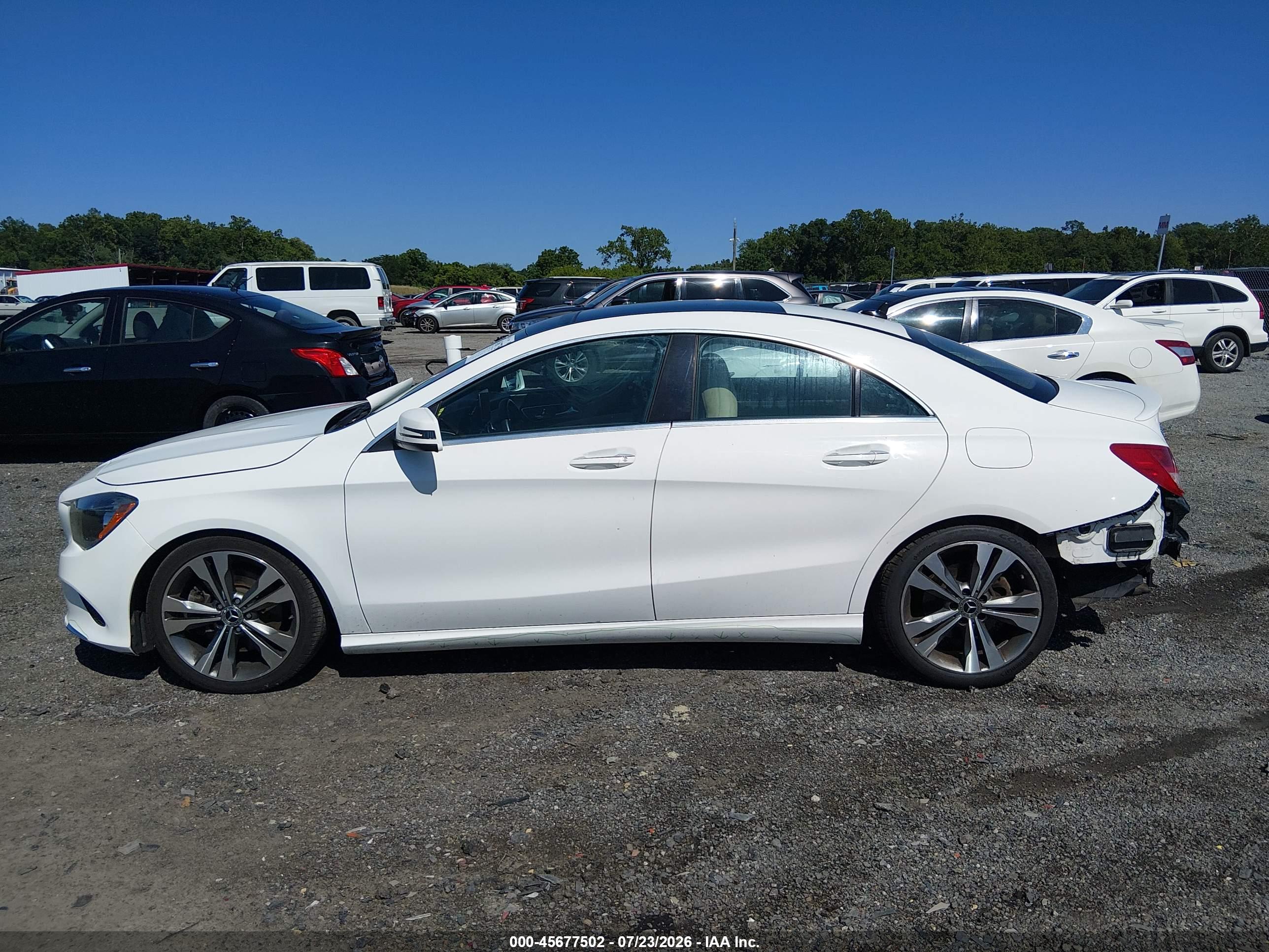 2019 MERCEDES-BENZ CLA 250 4MATIC