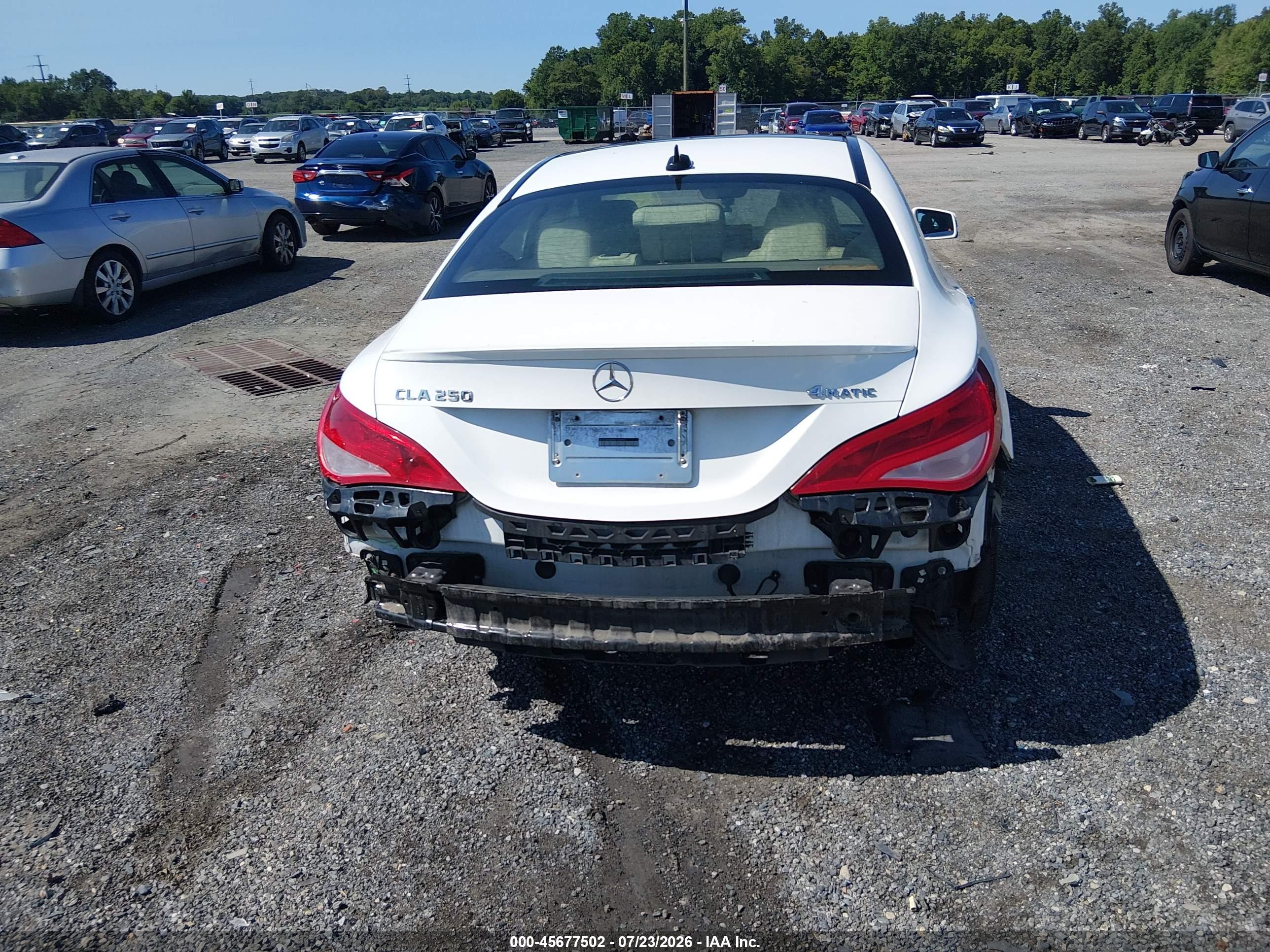 2019 MERCEDES-BENZ CLA 250 4MATIC
