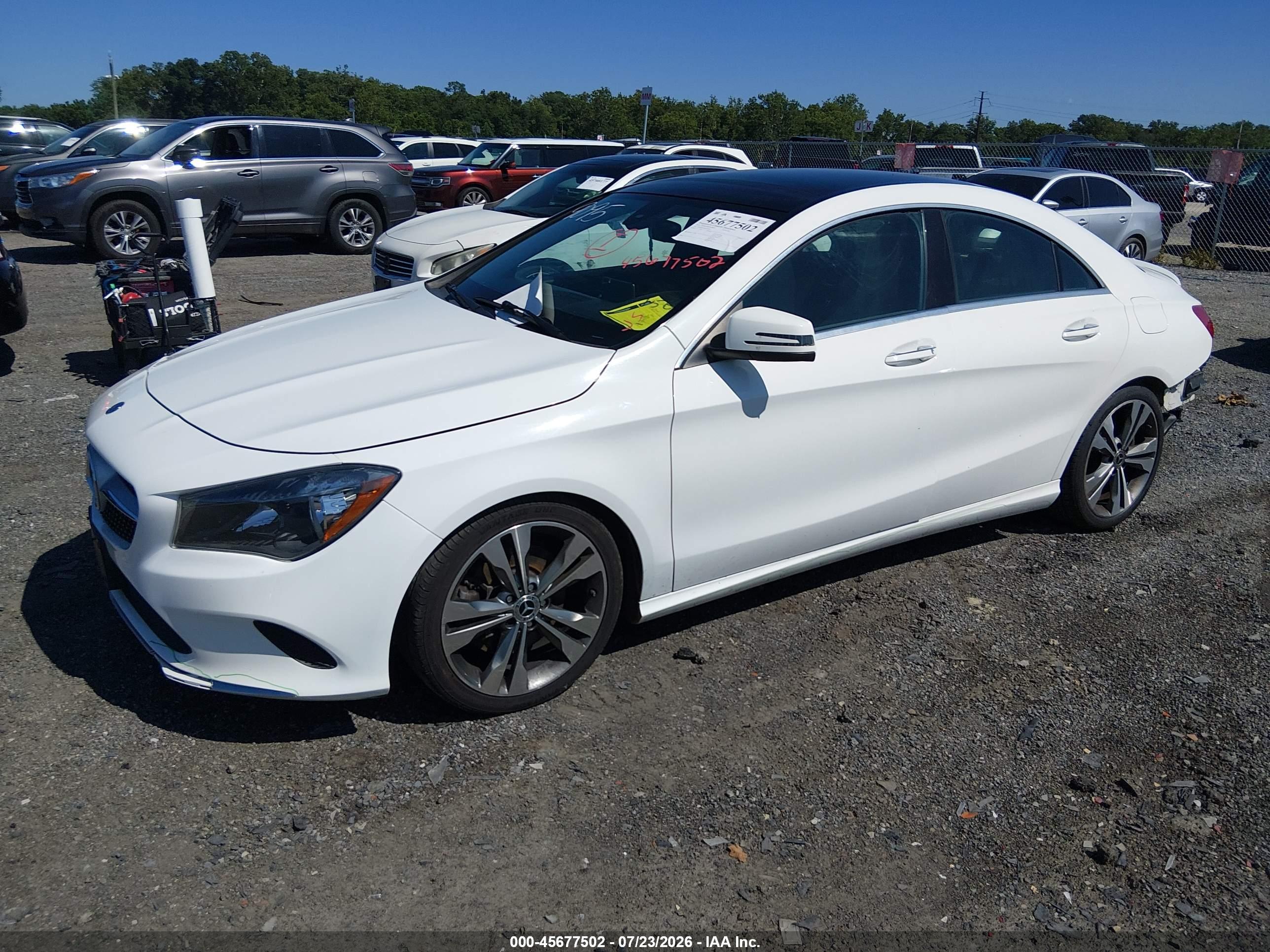 2019 MERCEDES-BENZ CLA 250 4MATIC