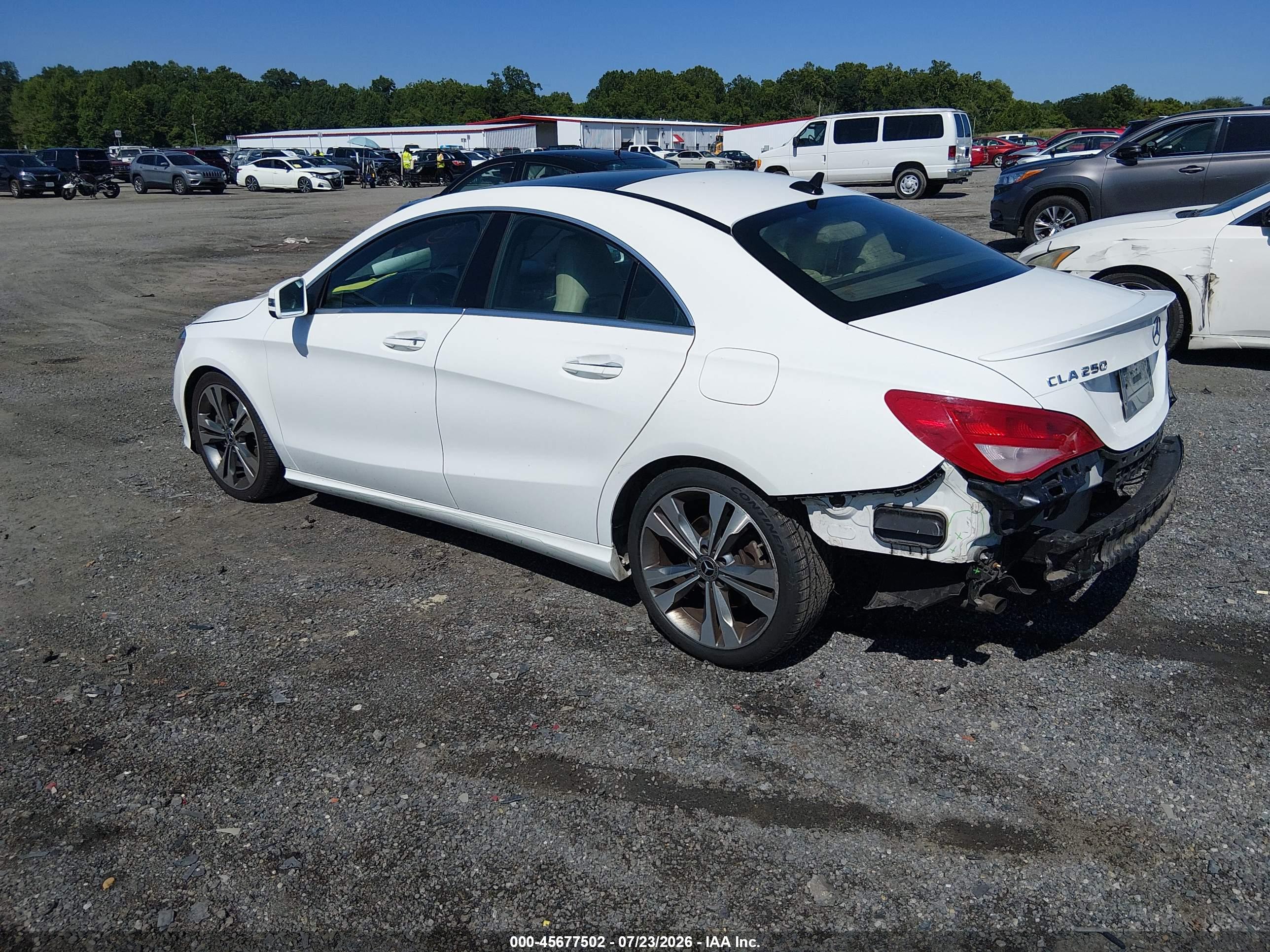 2019 MERCEDES-BENZ CLA 250 4MATIC