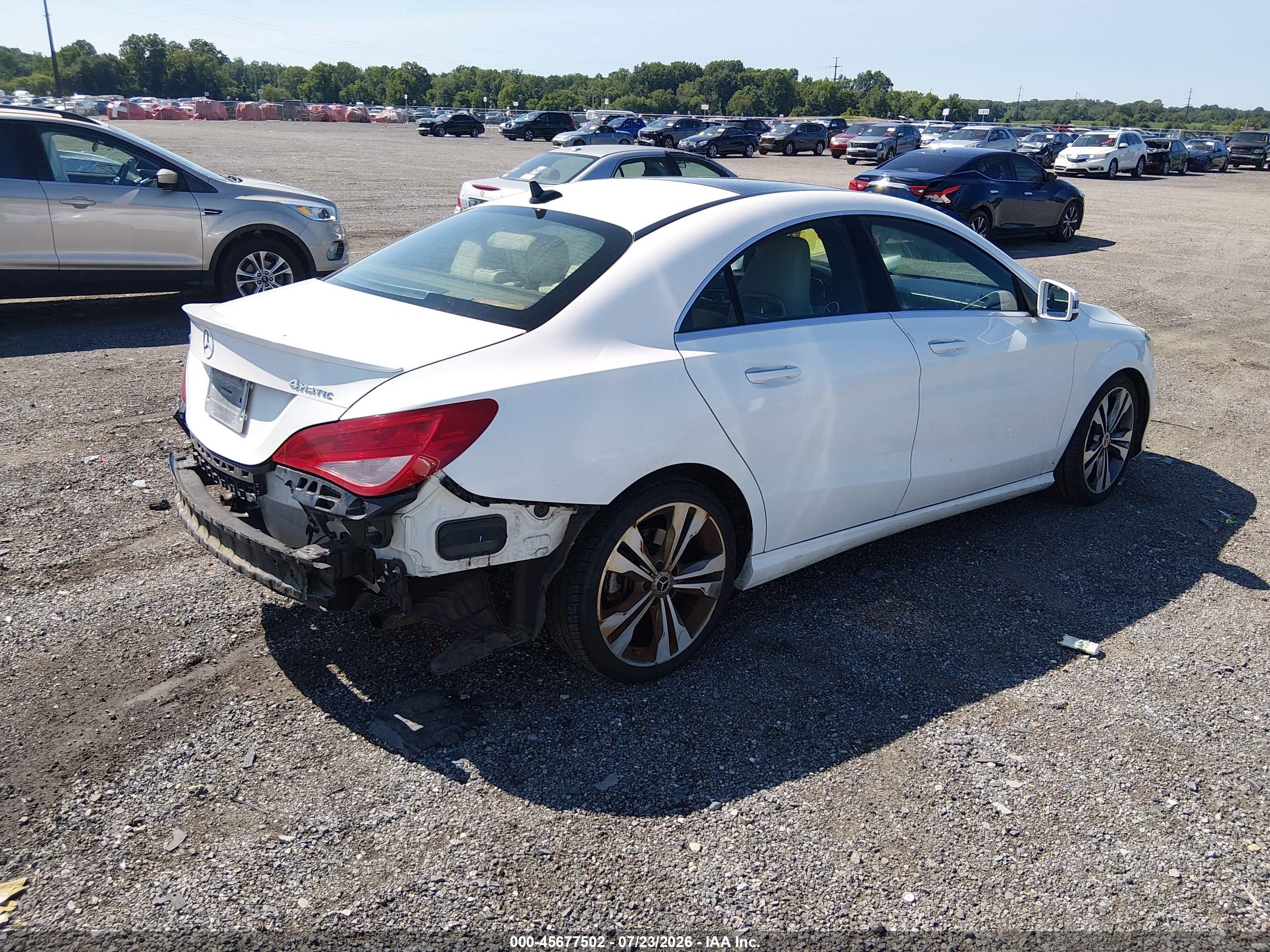 2019 MERCEDES-BENZ CLA 250 4MATIC