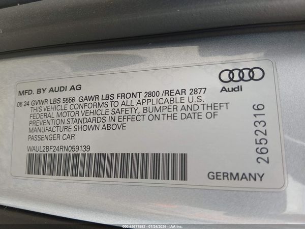 2024 AUDI A6