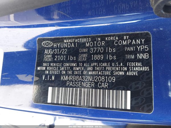 2022 HYUNDAI VENUE SE