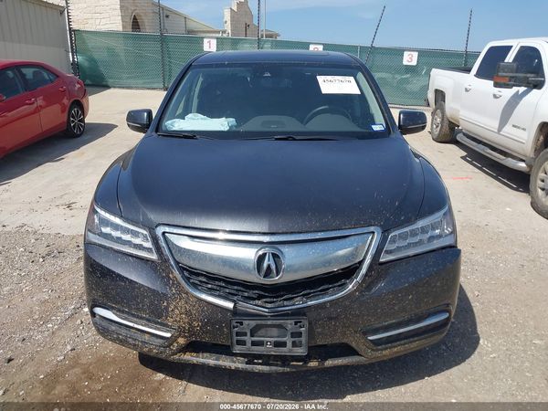 2016 ACURA MDX SH-AWD w/Tech pkg & RES