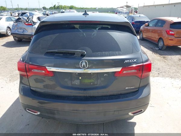 2016 ACURA MDX SH-AWD w/Tech pkg & RES
