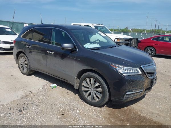 2016 ACURA MDX SH-AWD w/Tech pkg & RES