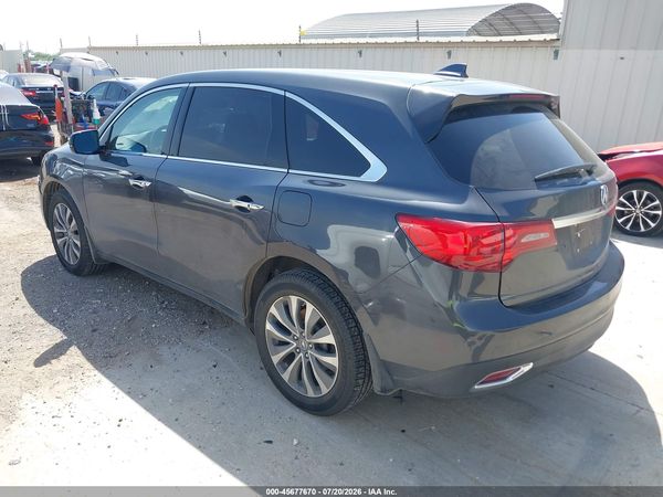 2016 ACURA MDX SH-AWD w/Tech pkg & RES
