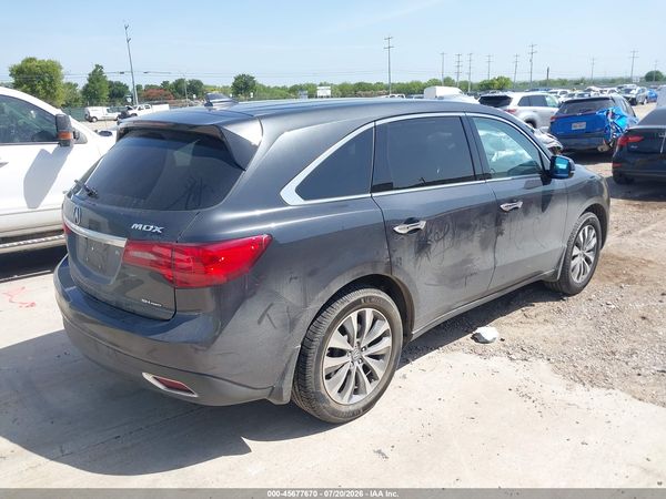 2016 ACURA MDX SH-AWD w/Tech pkg & RES