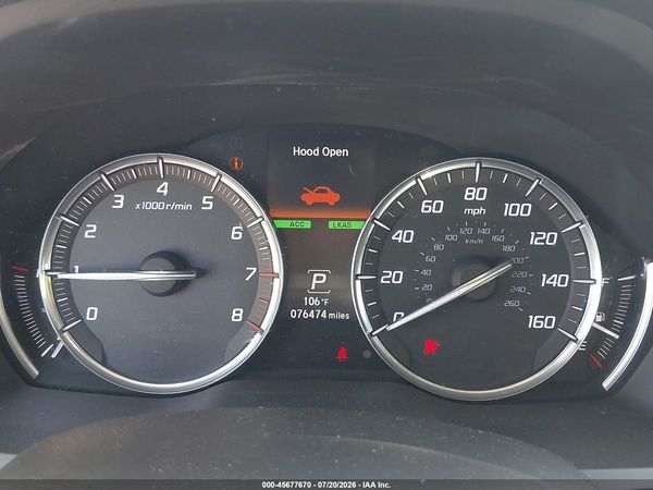 2016 ACURA MDX SH-AWD w/Tech pkg & RES