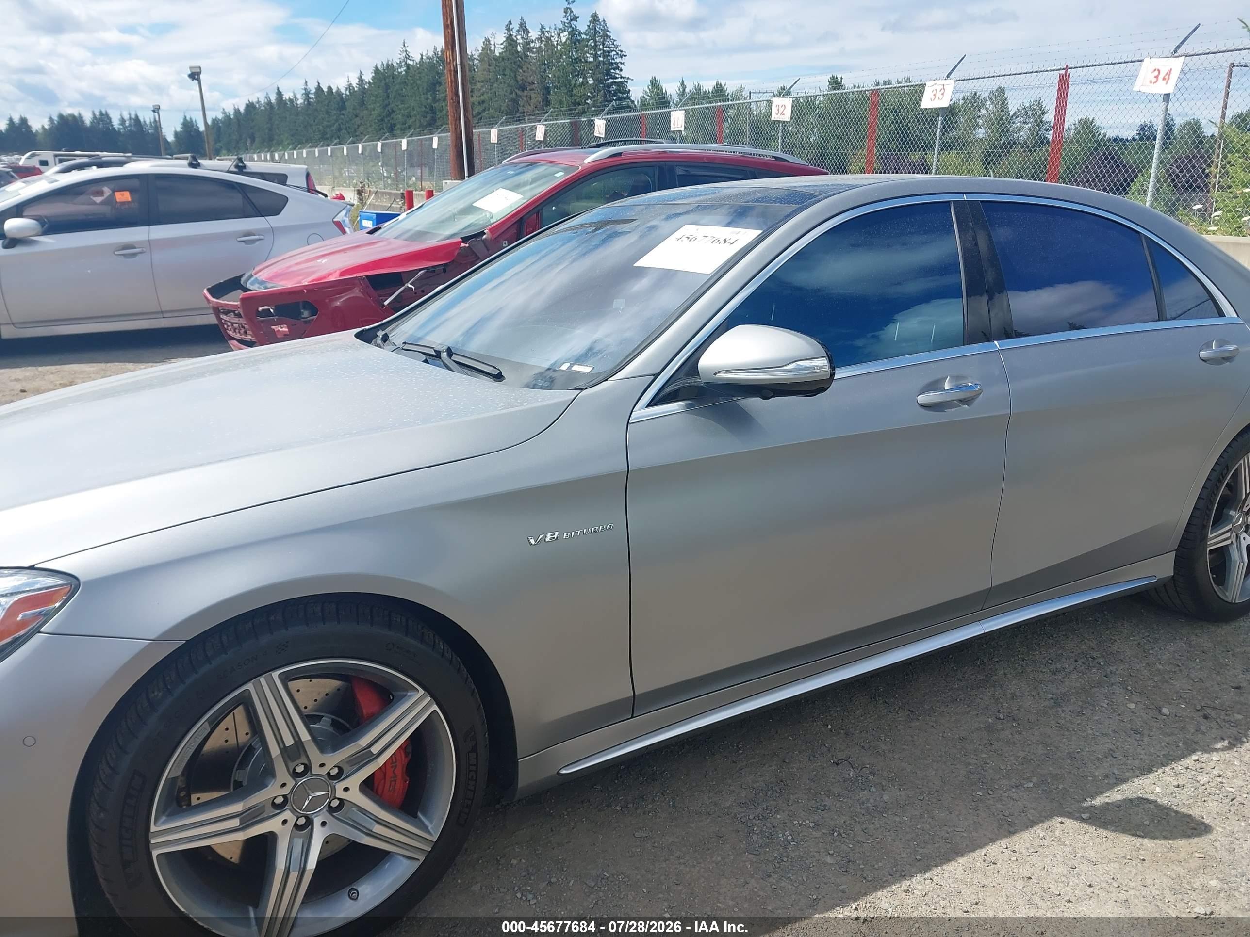 2017 MERCEDES-BENZ AMG S 63 4MATIC