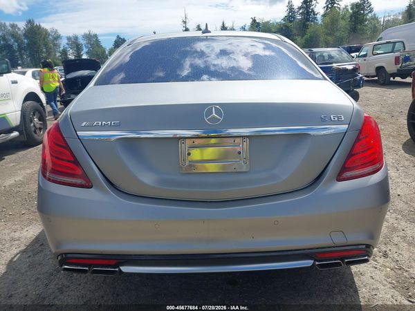 2017 MERCEDES-BENZ AMG S 63 4MATIC