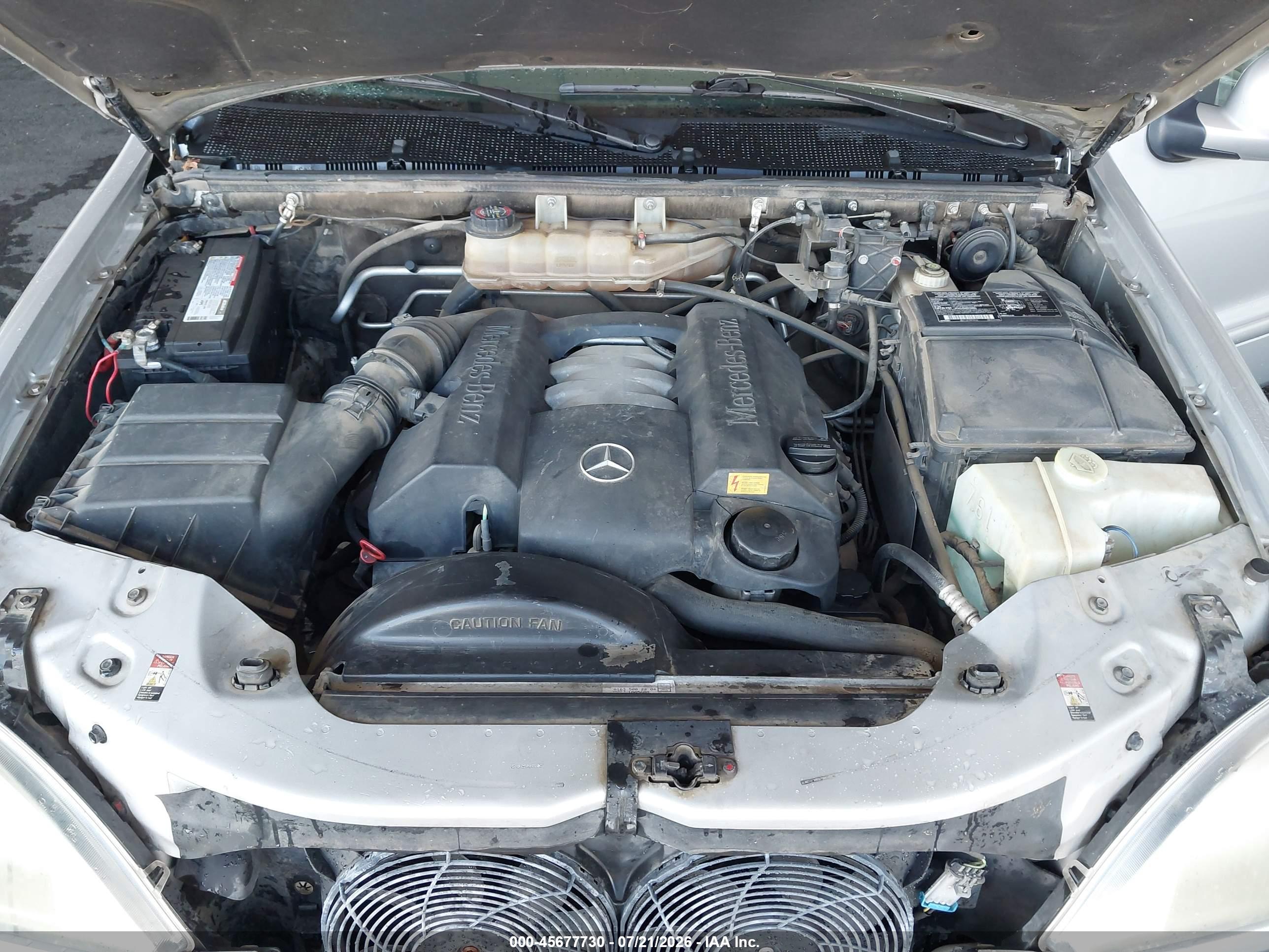 2001 MERCEDES-BENZ ML 320 ML320
