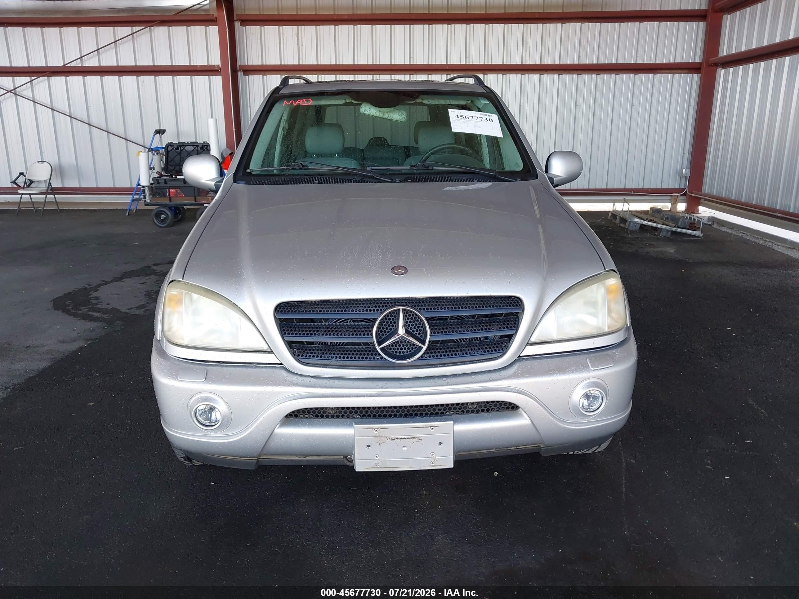 2001 MERCEDES-BENZ ML 320 ML320