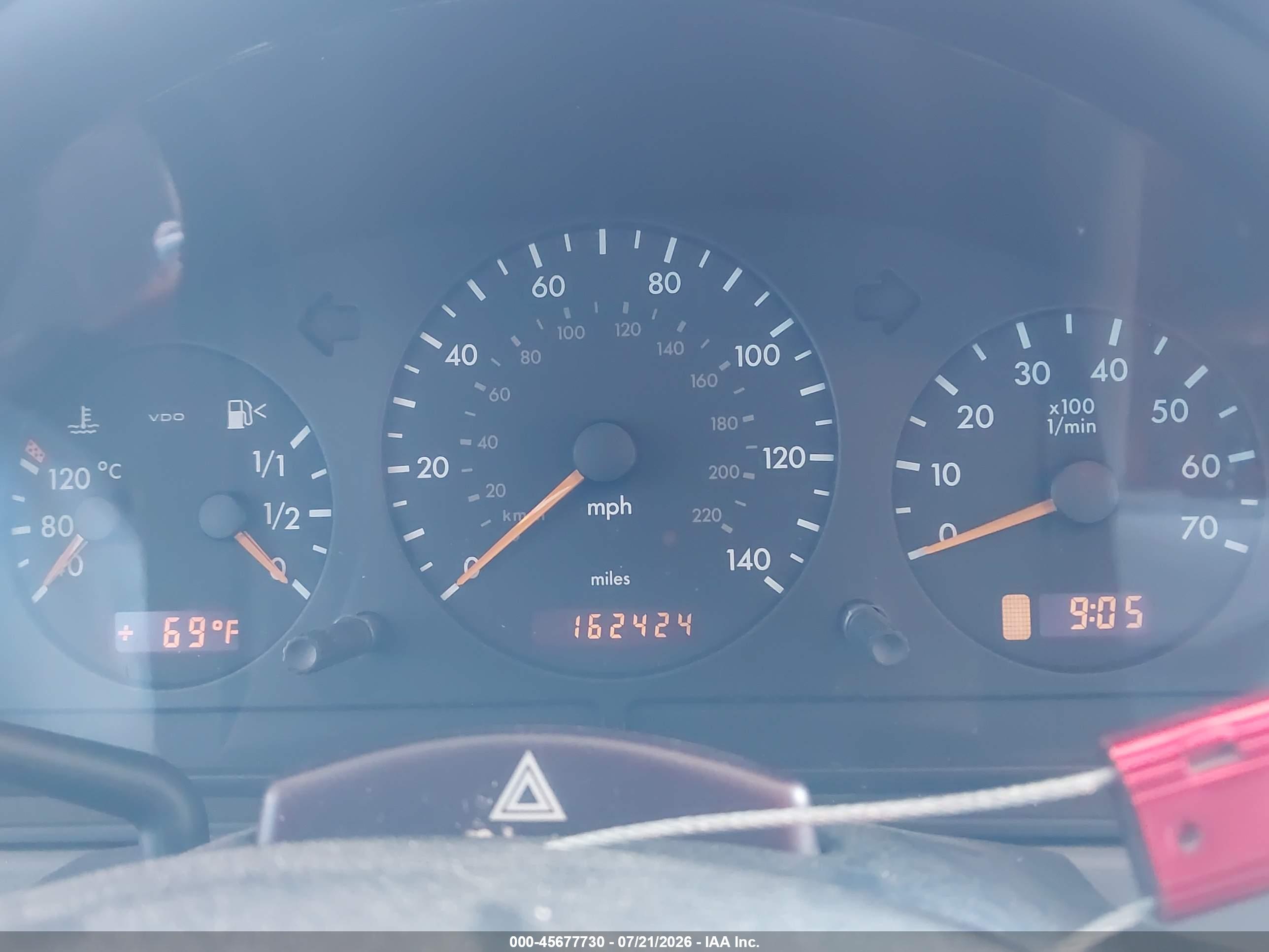 2001 MERCEDES-BENZ ML 320 ML320