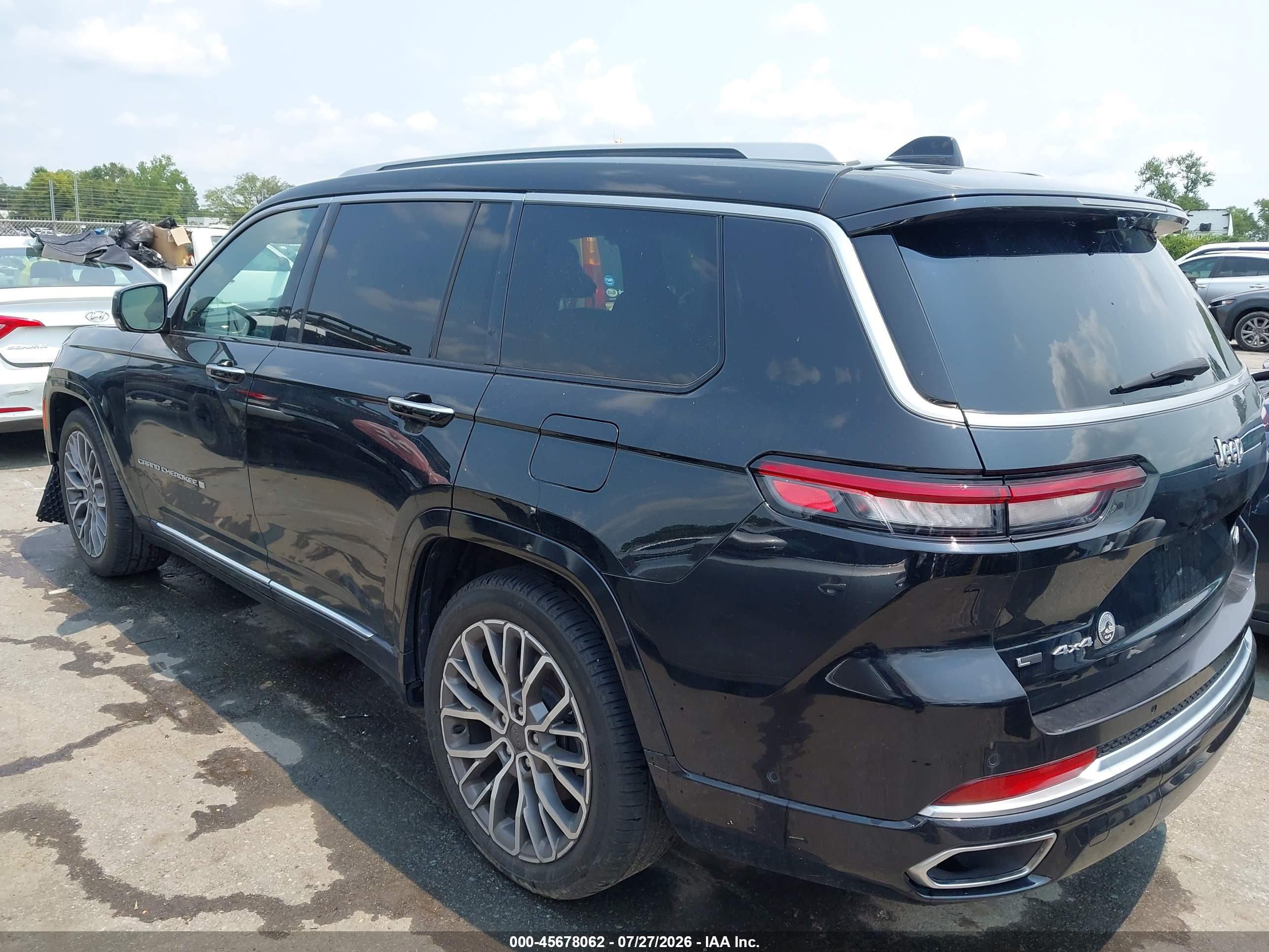 2021 JEEP GRAND CHEROKEE L SUMMIT RESERVE 4X4