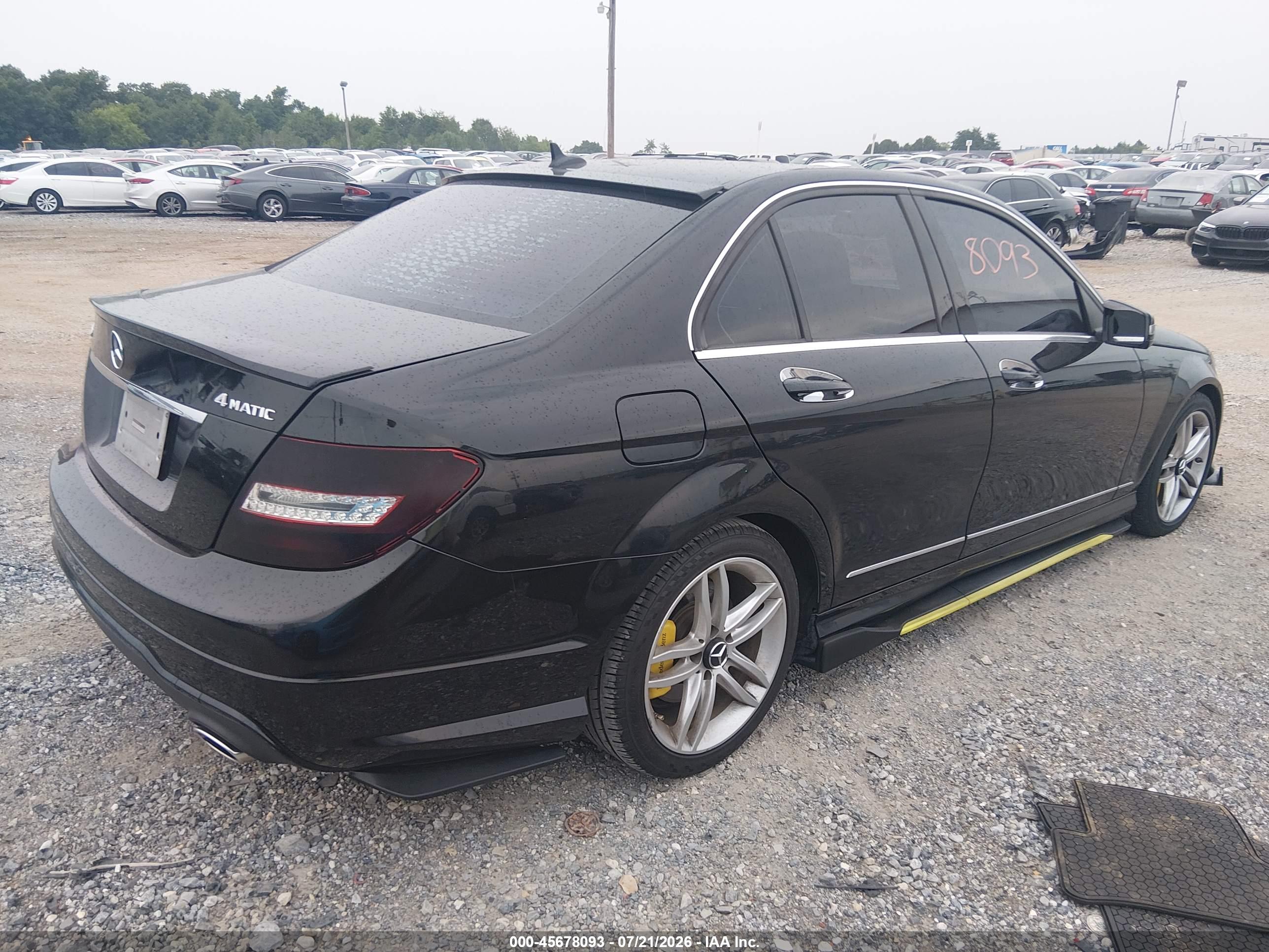 2014 MERCEDES-BENZ C 300 SPORT 4MATIC