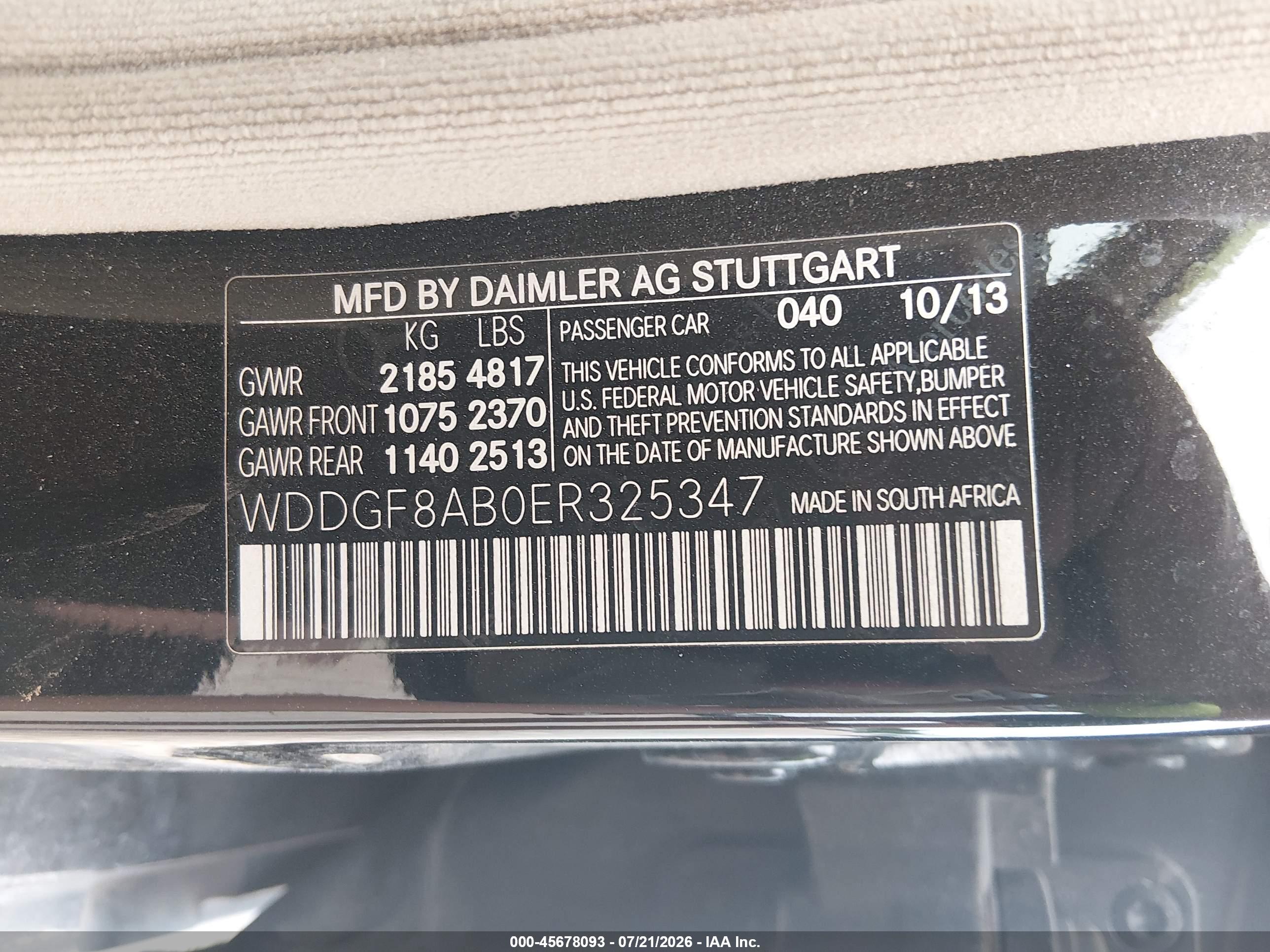 2014 MERCEDES-BENZ C 300 SPORT 4MATIC