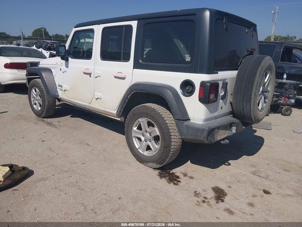 2019 JEEP WRANGLER UNLIMITED SPORT S 4X4