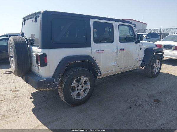 2019 JEEP WRANGLER UNLIMITED SPORT S 4X4
