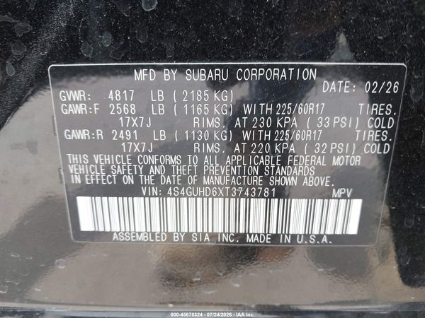 2026 SUBARU CROSSTREK PREMIUM