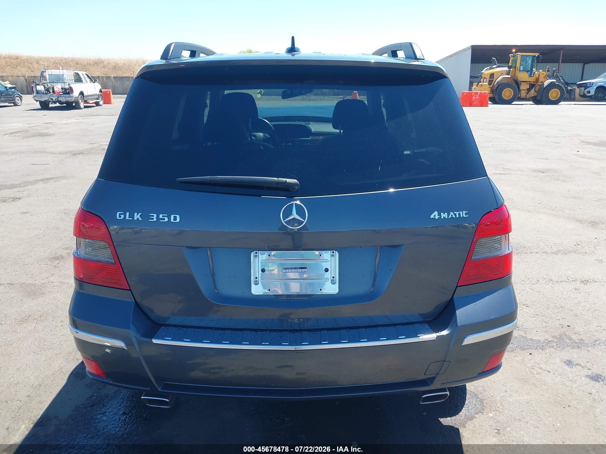 2011 MERCEDES-BENZ GLK 350 GLK350 4-MATIC