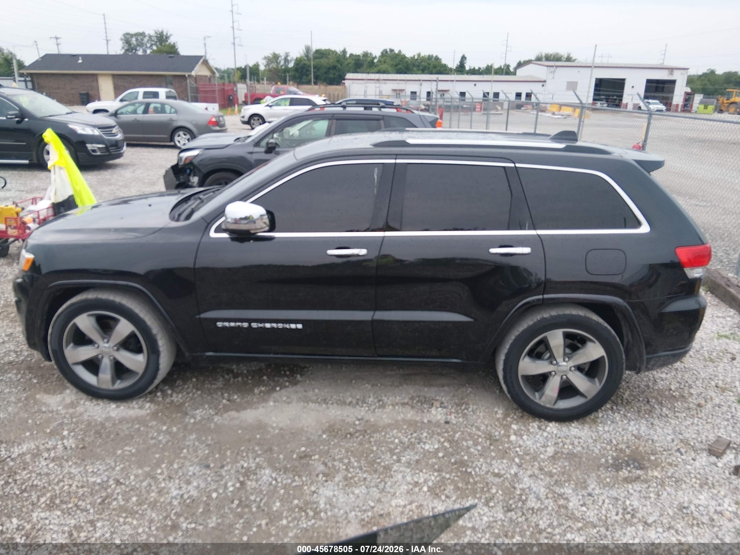 2016 JEEP GRAND CHEROKEE OVERLAND