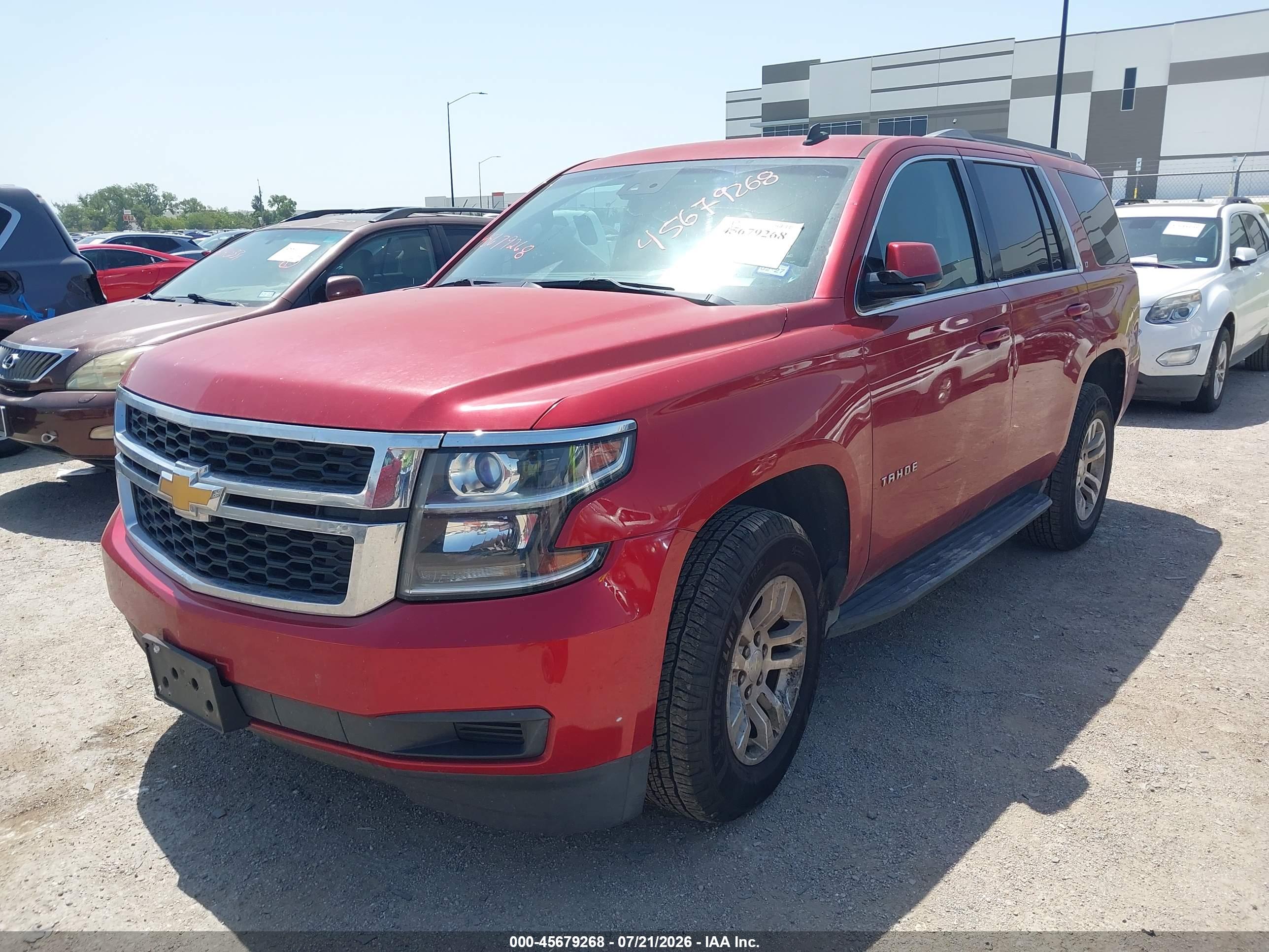 2015 CHEVROLET TAHOE LT — I2