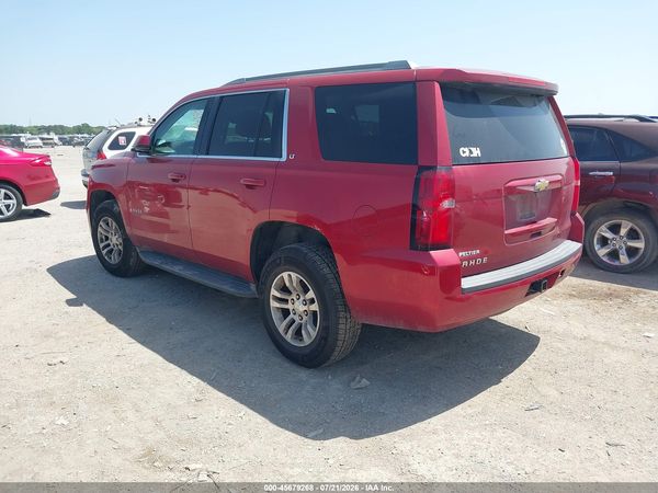 2015 CHEVROLET TAHOE LT — I3